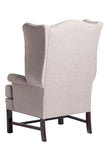 Comfort Pointe Chippendale Wing Chair - Jitterbug Linen