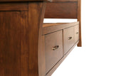 A-America Grant Park Storage Panel Bed in Pecan
