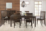 A-America Huron Leg Dining Table w/Leaf in Weathered Russet