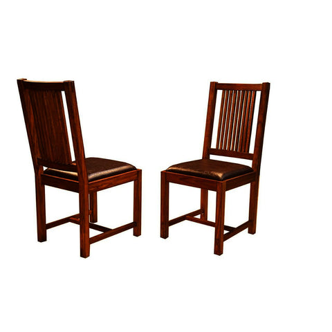 A-America Mission Hill Slaback Side Chair in Harvest