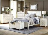 A-America Northlake 2 Piece Storage Bedroom Set in White Linen