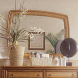 American Drew Antigua Tall Drawer Dresser w/ Landscape Mirror