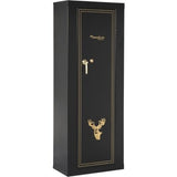 American Furniture Classics 10 Gun Metal Cabinet In Black