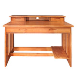 American Furniture Classics Desk With Hutch In Honey