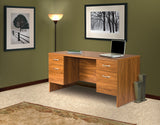 American Furniture Classics Executive Desk In Autumn Oak