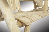 American Furniture Classics Log Two Seat Bench In Natural