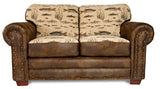 American Furniture Classics Model 8502-70 Angler's Cove Loveseat