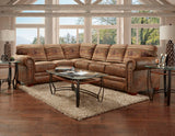 American Furniture Classics Model 8506-40K Wild Horses Two Piece Sectional Sofa