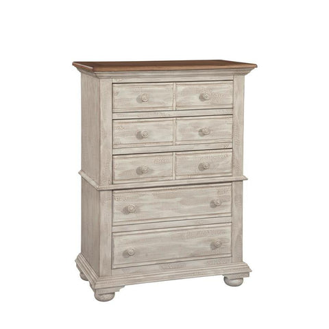 American Woodcrafters Cottage Traditions Five Drawer Chest