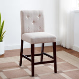 American Woodcrafters Evie Ivory Stool