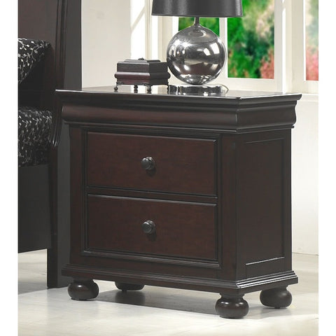 American Woodcrafters Hyde Park 2 Drawer Nightstand