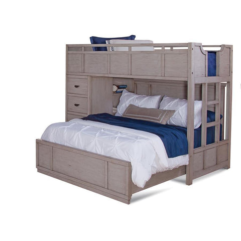 American Woodcrafters Twin Over Full Loft Bed