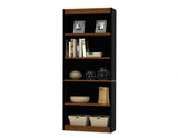 Bestar Innova Bookcase In Tuscany Brown & Black