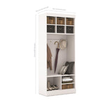 Bestar Pur 61 Inch Storage Kit in White
