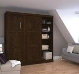 Bestar Pur 84" Full Wall Bed Kit In Chocolate