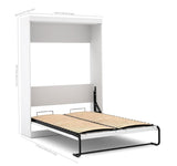 Bestar Pur 84 Inch Full Wall Bed Kit in White