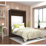 Bestar Pur Wall Bed In Chocolate