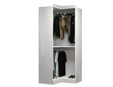 Bestar Versatile 36'' Corner Storage Unit In White