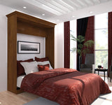 Bestar Versatile Wall Bed In Tuscany Brown