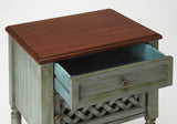 Butler Artists' Originals Chadway Rustic Blue End Table