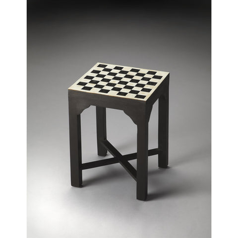 Butler Bone Inlay Bishop Bunching Chess Table In Bone Inlay In Heritage 3206070