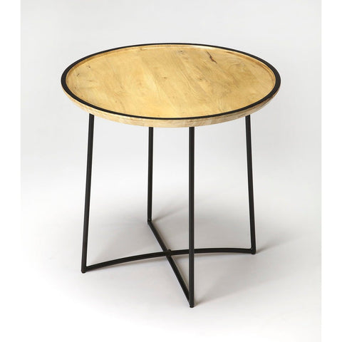 Butler Brooke Iron & Wood Accent Table