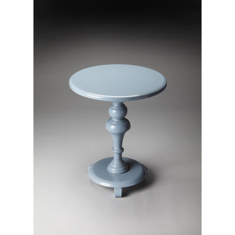 Butler Butler Loft Pedestal Table In Glossy Wedgewood