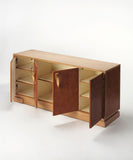Butler Chauncey Leather Console Cabinet