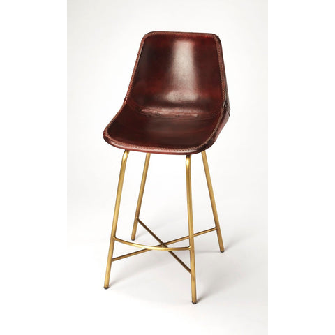 Butler Commercial Leather Bar Stool