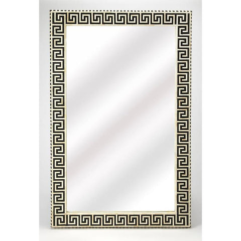 Butler Eternity Black Bone Inlay Wall Mirror