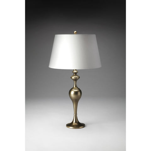 Butler Hors D'Oeuvres Table Lamp In Antique Brass Finish 7103116