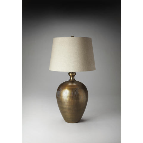Butler Hors D'Oeuvres Table Lamp In Antique Brass Finish 7135116