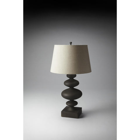 Butler Hors D'Oeuvres Table Lamp In Antique Iron