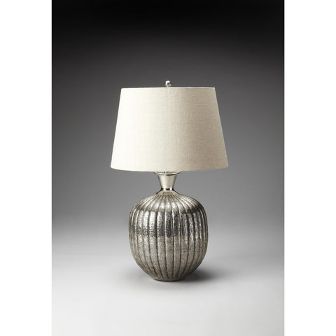 Butler Hors D'Oeuvres Table Lamp In Antique Nickel