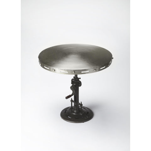 Butler Industrial Chic Crank Accent Table