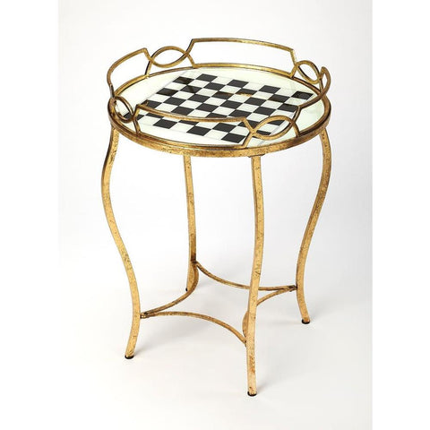 Butler Judith Antique Gold Game Table