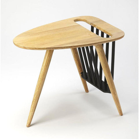 Butler Lowery Natural Wood Magazine Table
