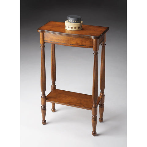Butler Masterpiece Console Table In Antique Cherry