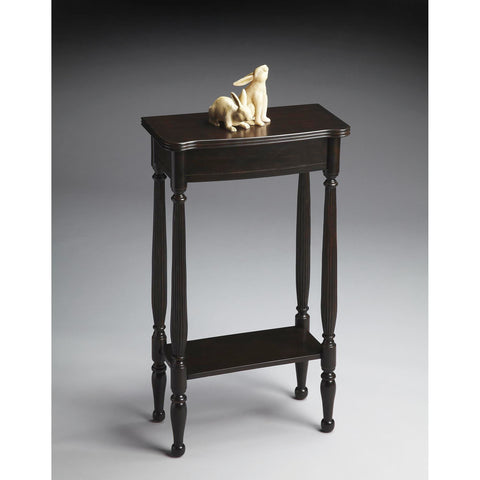 Butler Masterpiece Console Table In Rubbed Black