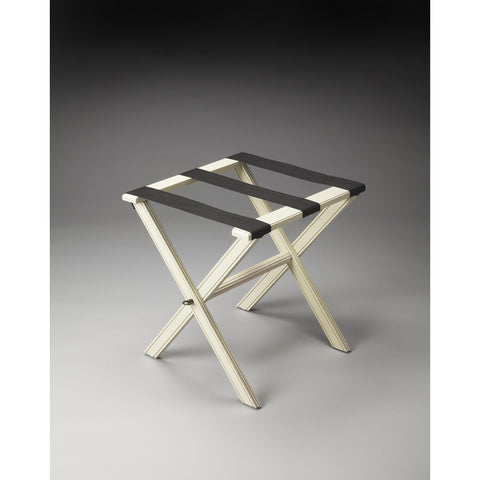 Butler Masterpiece Luggage Rack In Cottage White