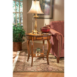 Butler Masterpiece Oval Accent Table In Olive Ash Burl 0532101