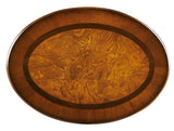 Butler Masterpiece Oval Side Table In Olive Ash Burl