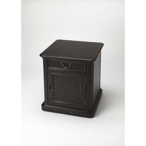 Butler Masterpiece Thayer Accent Table In Midnight Rose