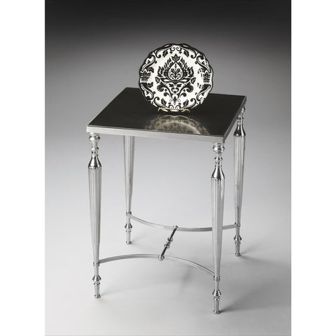 Butler Modern Expressions Side Table In Nickel