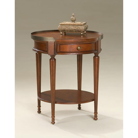 Butler Plantation Cherry Sampson Accent Table In Cherry