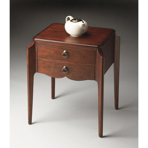 Butler Plantation Cherry Wilshire Accent Table