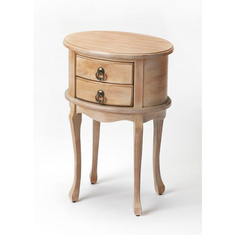 Butler Whitley Driftwood Oval Side Table