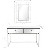 Camden Isle Addison Wall Mirror and Console Table
