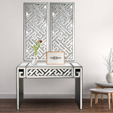 Camden Isle Becket Wall Mirror and Console Table