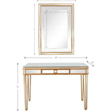 Camden Isle Finley Wall Mirror and Console